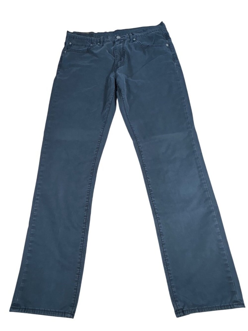 Levi's 511 Slim Fit Black Jeans Men's 34x32 Cotton-Blend Stretch Straight Leg